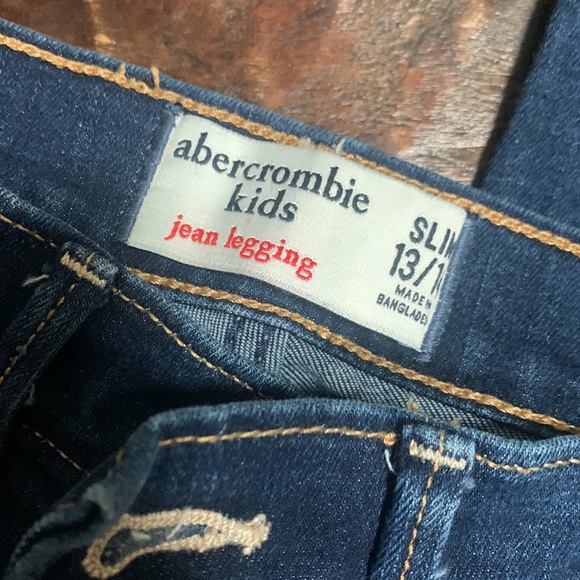 Abercrombie Kids Jean Leggings 13/14 - Picture 2 of 2